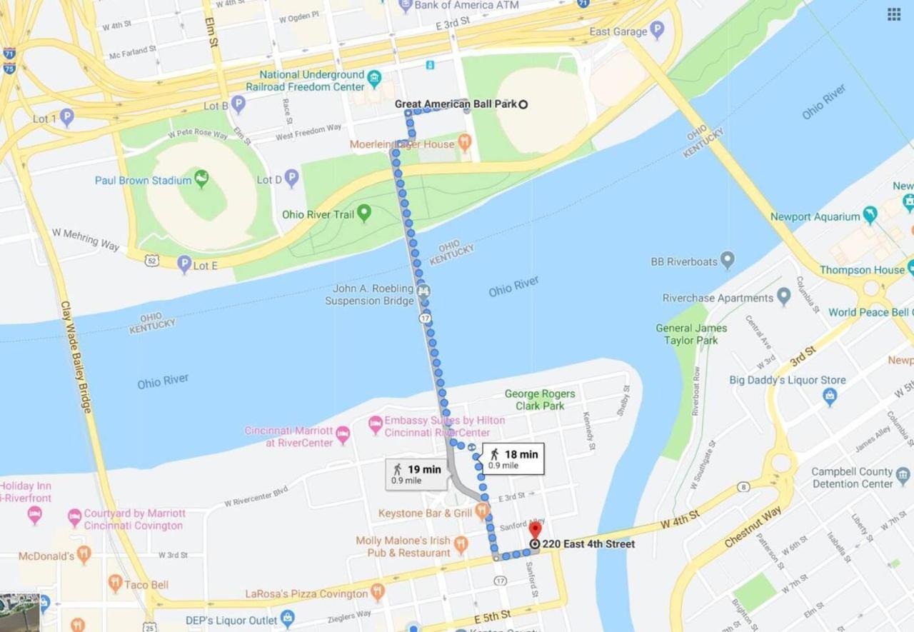 Translucency Bnb, Less Than A Mile From Us Bank Arena! Covington Ngoại thất bức ảnh